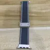 Adequado para Pulseira de Relógio Apple 10 iWatch Fivela de Parafuso Pulseira de Nylon Trançado Magnética Applewatch S9Se