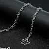 Joias Corporais Minimalistas Estilo Europeu e Americano Vazado Moda Tendência Moda Transfronteiriça Garota Picante Estrela Corrente Metálica Doce Cool Acessórios Corrente de Cintura