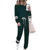 2026Wish Amazon Ebay Ropa Nueva Europea y Americana para Mujer Talla Grande Holgada Color Sólido Manga Larga Traje Casual para Mujer En Stock