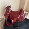 Bolso de Axila para Motociclista Estilo Europeo y Americano para Mujer 2025 Principios de Otoño Elegante Versátil Bolso de Hombro de Alta Gama para Viajar