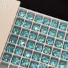 Brincos Autênticos Huazi 6m de Estrela de Quatro Pontas com Diamantes, Sensação de Luxo Leve, Temperamento Doce e Cool, Design de Personalidade de Alto Padrão, Modernos e Fáceis de Combinar