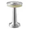 Luminária de mesa decorativa criativa transfronteiriça para bares, quartos e salas de estar, luz noturna recarregável por toque, luminária de mesa em forma de halter para ambiente de acampamento