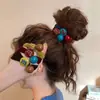 Diademas elásticas para el cabello de color liso con cuentas, estilo coreano y japonés, simples y lindas, alta elasticidad, no aprietan, no dejan marcas, accesorios para el cabello al por mayor