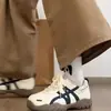 Zapatillas de Entrenamiento Retro Agan Otoño Nueva Moda Versátiles Zapatos de Mujer Suela Gruesa Elevadores Deportivos Casuales
