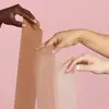 Amazon mismo estilo sujetadores de silicona para pezones de una pieza invisibles ultrafinos anti-caída parches sólidos para pezones sin tirantes parches para pezones de reunión