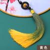 16CM cuentas de la suerte borla degradada borla colgante de vestuario antiguo Hanfu placket de presión cheongsam colgante de guqin oreja colgante al por mayor