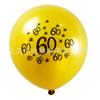 AliExpress Amazon Golden black feliz aniversário 30 40 50 60 balão de látex