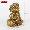 Latón Doce Signos del Zodíaco Rata, Buey, Tigre, Conejo, Dragón, Serpiente, Caballo, Cabra, Mono, Gallo, Perro, Cerdo, Adornos de Cobre