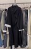 Estilo Novo Primavera e Outono 2026 Petite Outono Profundo Casual Coreano Estilo Hepburn Trench Coat Cáqui para Mulheres