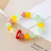 Pulsera de Cuarzo Fresa Natural para Mujer Pulsera de Cristal Natural para Mujer Versátil Blanqueadora TikTok Live Venta Caliente Pulsera al por Mayor