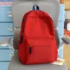 Mochila Estilo College com Bordado de Letras Estilo Americano para Jovens, Adequada para Aula, Viagem e Uso Casual, Bolsa Versátil de Duas Alças