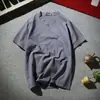 2025 Comércio Exterior Transfronteiriço Masculino Tamanho Grande Moda Casual Algodão Linho Imitação Manga Curta Camiseta Cor Sólida Estilo Chinês Fábrica de Camisetas