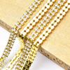 Fábrica multi-linha de ouro e prata fundo denso strass cadeia diy celular shell vara Diamante roupas sapatos saco jóias acessórios materiais