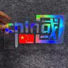 Pegatina Reflectante Láser Colorida China CHINA Luminosa para Montar de Noche Decorativa para Coche Pegatina Reflectante Personalizada para Motocicleta