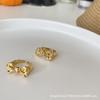 Anillo de Princesa Escape Lazo de Metal Sentido del Diseño Nicho Moda Personalidad Anillo de Dedo Nueva Ola 2022