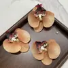 Cabeça de Flor Orquídea Borboleta Impressa em 3D Materiais Florais DIY Lembrancinhas de Casamento Caixa de Doces Decoração de Sapato Roupa de Banho Flores