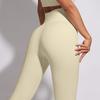 Leggings de cintura alta para uso externo, roupas de ioga para primavera e verão, calças esportivas justas para corrida, ioga, treinamento fitness, calças com rosca