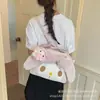 Mochila Grande Capacidade Doce Fofa Desenho Animado para Mulheres 2026 Verão Nova Popular Estudante Ida à Escola Bolsa para Livros