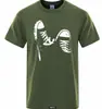 Camiseta Estilo Japonês Estampa de Couve-flor Ramen Estilo Gótico Europeu e Americano Top Unissex Camiseta Europa América África