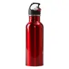 Garrafa de Água Esportiva de Aço Inoxidável com Boca Larga Estilo Americano, Garrafa Portátil para Água Fria para Montanhismo ao Ar Livre, Garrafa de Grande Capacidade para Ciclismo, Modelo Esportivo