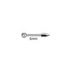 Arete de Acero Inoxidable con Punta para Oreja Puente de Oreja Stud Barra Larga Simple Personalizado Joyería para Piercing Europeo y Americano Transfronterizo Amazon AliExpress