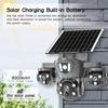 Fabricante Original Spot Monitoreo Solar Tres Lentes Tres Pantallas Versión Europea Alta Definición Visión Nocturna 4g Voz Bidireccional V380