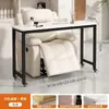 Mesa de Manicure Móvel Estilo Japonês Mesa Sofá de Camada Única com Rodas Mesa Moderna Minimalista Multifuncional Tendência para Salão de Unhas com Rodízios