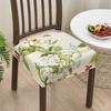 Funda de cojín con hebilla estampada de Cuatro Estaciones, funda para silla, funda para asiento de silla, funda para silla y mesa de comedor de hotel, funda para cojín de asiento cuadrado doméstico al por mayor