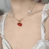 Un Imprescindible para el Verano ~ Collar Colorido con Cuentas, Fresco y Versátil, Dulce, Fresco y Picante, Cadena para Clavícula, Collar Popular para Niñas