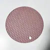 Venta Caliente Transfronteriza Esterilla Aislante de Silicona tipo Panal Grado Alimenticio Antideslizante Posavasos Resistente a Altas Temperaturas Impermeable Esterilla Aislante Fabricante Venta al por Mayor