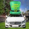 Calle transfronteriza. Decoración de maletero para coche con diseño de avión para el Día de San Patricio, festival irlandés, suministros para fiestas, fábrica de modelos de avión