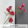 Flor artificial serie Rosa Roja, flor falsa para boda, flor de seda, flor hecha a mano, fondo para salón de bodas, pared de flores, arreglo floral, decoración, hortensia