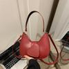 Bolso de Moda Simple de Alta Textura Estilo Coreano Combinable Bolso de Mujer 2023 Invierno Nuevo Nicho Personalizado Bandolera Bolso de Mano