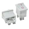 Certificação de Segurança Tuv Cqc Kcd1-104 Interruptor de Barco Quadrado Branco 15*21mm Interruptor de Máquina de Selagem de Plástico