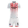 Conjunto de Uniforme de Fútbol Uniforme de Juego y Entrenamiento de Equipo Jersey de Fútbol Sublimado Jersey de Fútbol Personalizado Versión de Aficionado