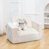 Sofá Cama Plegable Sencillo para Niños, Sillón Sofá Pequeño para Bebés, Sofá Reclinable y para Dormir Perezoso de Una Persona para Dormitorio, Sofá Pequeño para Bebés