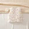 Colete Acolchoado para Bebê 40g Recém-nascido Outono e Inverno Colete de Algodão Engrossado para Meninos e Meninas Tops com Algodão Extra