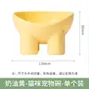 Nuevo comedero para mascotas en colores macarrón, diseño de pata de elefante, protector de cuello, de patas altas, boca inclinada, a prueba de derrames, comedero para perros, comedero para gatos