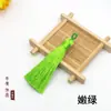Anillo de tiro con borla de 8 cm DIY tejido a mano puro borla de anillo de tiro borla borla de nudo chino