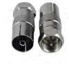 TV de pulgada F conector T hembra-macho IEC cable DVB decodificador HDTV adaptador de satélite 9.5