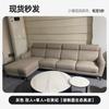Fábrica de Muebles Foshan Guangdong Sofá de Cuero Funcional Eléctrico en stock Sofá de Tela de Cuero Minimalista Italiano para Sala de Estar
