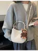 Bolsa Pequena Coreana Retro Transfronteiriça para Mulheres Nova Moda Primavera 2026 Versátil Bolsa Transversal Super Popular Bolsa de Mão Estilo Balde