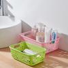 Caixa de armazenamento de brinquedos para jardim de infância atacado caixa de armazenamento de plástico para lanches de mesa cesta de armazenamento de cozinha caixa de armazenamento cesta de armazenamento