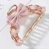 Pasador de Perlas para Mujer Clip de Lazo Estilo Coreano Pinza de Tiburón para la Parte Trasera de la Cabeza Accesorios Metálicos Grandes y Simples para el Cabello
