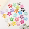 Grampo de Cabelo Estrela de Cinco Pontas Bb Clip Presilha Infantil Pequena Colorida Fofa Estrela Grampo Acessório de Cabelo para Meninas