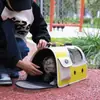 Bolsa Personalizada para Mascotas para Salidas Transportador Portátil para Gatos Jaula para Gatos Bolso de Mano para Gatos Perro Gran Capacidad Transpirable Mochila para Mascotas