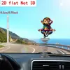 Pingente Fofo de Mochila Nova da Amazon ou Encantador Acrílico Plano Mola Chaveiro para Retrovisor de Carro Animal