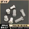 Ventas Directas de Fabricante Longran Plástico M6*10 Rosca Hueca PC Transparente Tornillo de Rosca de Seis Ranuras Aislamiento Aislamiento de Alta Resistencia