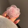 Pinza de Agarre Pequeña de Camelia Francesa Pinza de Pelo Elegante de Princesa Pinza de Moda para la Parte Trasera de la Cabeza Adorno para el Cabello Pinza de Tiburón Pinza Lateral