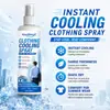 Spray Refrescante Kineshinex para Ropa de Verano, Deportes al Aire Libre, Viajes y Trayectos al Trabajo, Adecuado para Camisetas